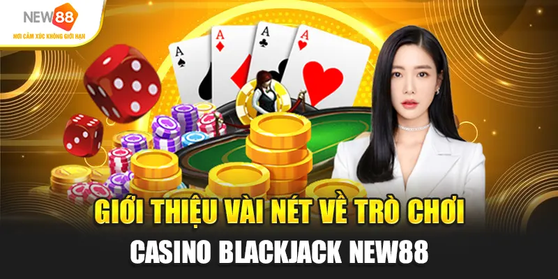 Giới thiệu vài nét về trò chơi casino Blackjack New88