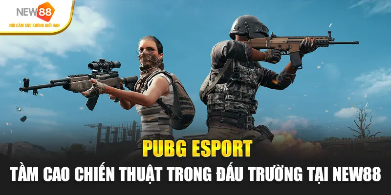 PUBG Esport: Tầm Cao Chiến Thuật Trong Đấu Trường NEW88
